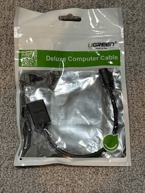 UGREEN Micro HDMI male to HDMI female adapter cable.
